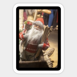 Jolly Old St Nick Sticker